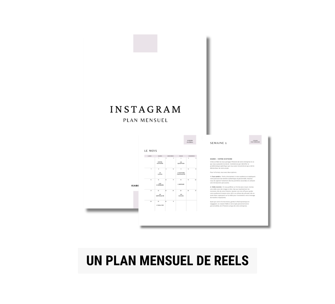 Accompagnement Instagram groupe d'entraide